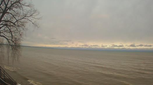 Weather camera view of Forest Lawn Beach.