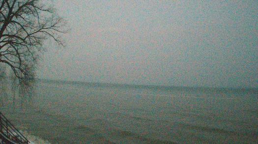 Weather camera view of Forest Lawn Beach.