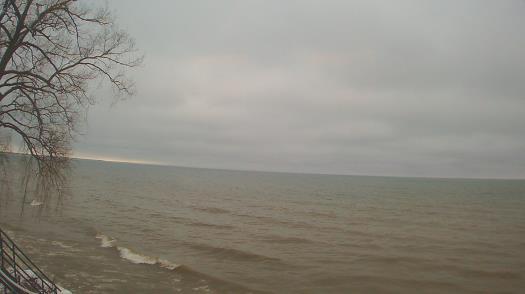 Weather camera view of Forest Lawn Beach.