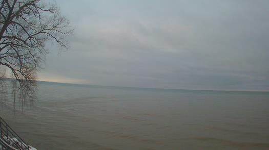 Weather camera view of Forest Lawn Beach.