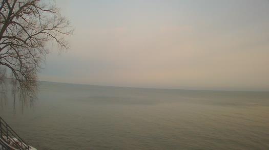 Weather camera view of Forest Lawn Beach.