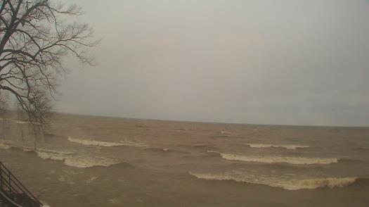 Weather camera view of Forest Lawn Beach.