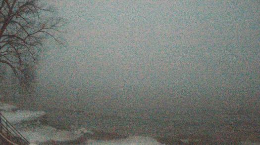 Weather camera view of Forest Lawn Beach.