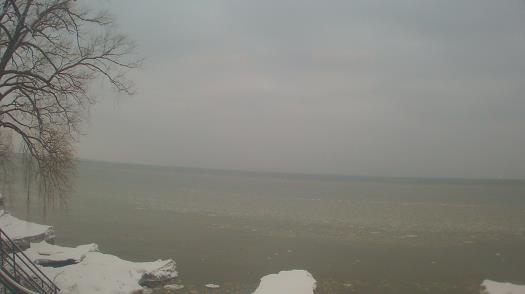 Weather camera view of Forest Lawn Beach.
