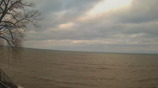 Weather camera view of Forest Lawn Beach.