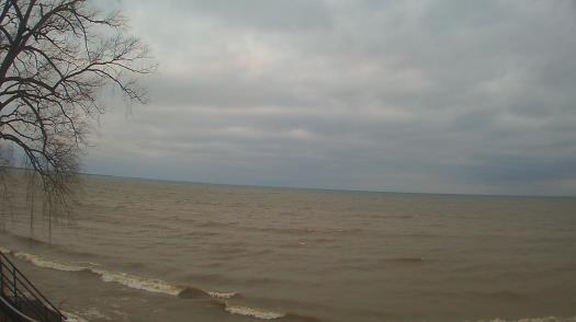 Weather camera view of Forest Lawn Beach.