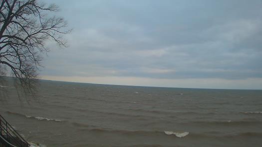 Weather camera view of Forest Lawn Beach.