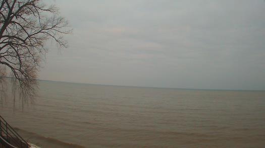 Weather camera view of Forest Lawn Beach.