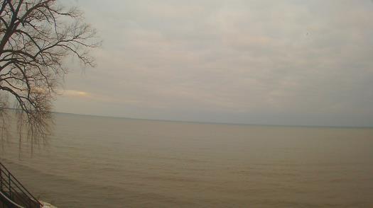 Weather camera view of Forest Lawn Beach.