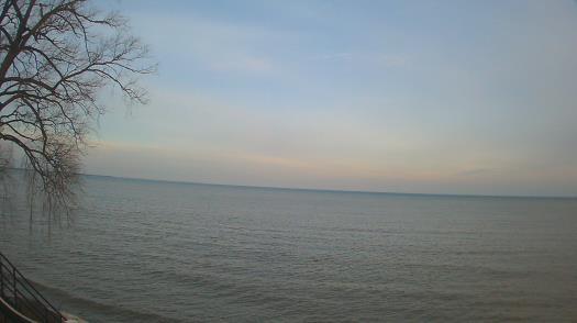 Weather camera view of Forest Lawn Beach.