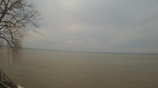 Weather camera view of Forest Lawn Beach.