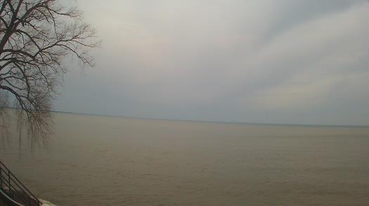 Weather camera view of Forest Lawn Beach.