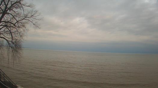 Weather camera view of Forest Lawn Beach.