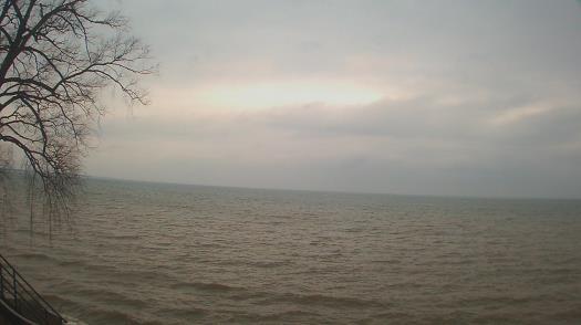 Weather camera view of Forest Lawn Beach.