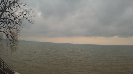 Weather camera view of Forest Lawn Beach.