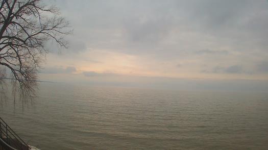 Weather camera view of Forest Lawn Beach.