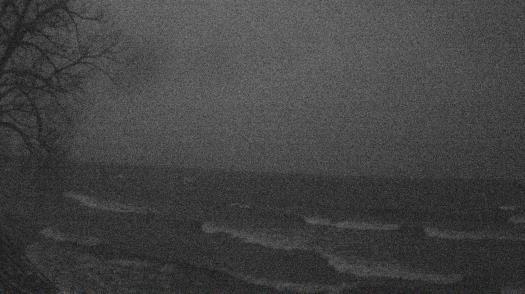 Weather camera view of Forest Lawn Beach.