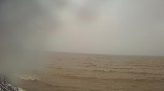 Weather camera view of Forest Lawn Beach.