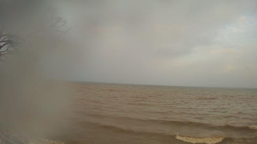 Weather camera view of Forest Lawn Beach.