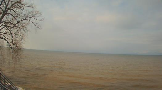 Weather camera view of Forest Lawn Beach.