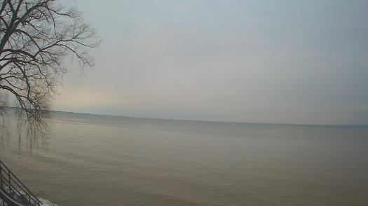 Weather camera view of Forest Lawn Beach.