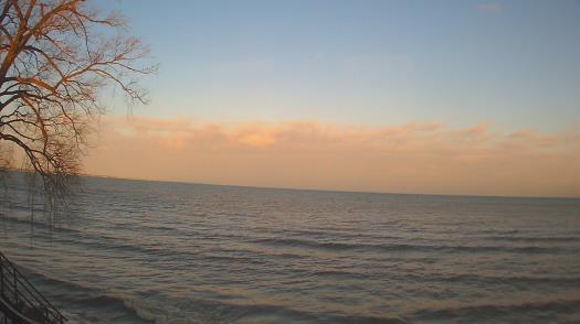 Weather camera view of Forest Lawn Beach.