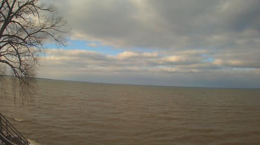 Weather camera view of Forest Lawn Beach.