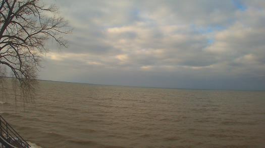 Weather camera view of Forest Lawn Beach.