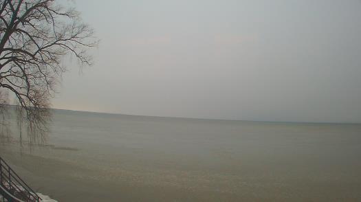 Weather camera view of Forest Lawn Beach.