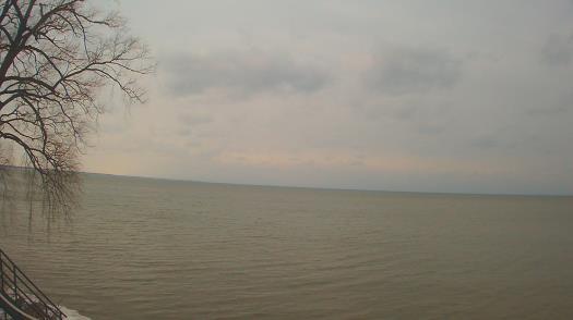 Weather camera view of Forest Lawn Beach.