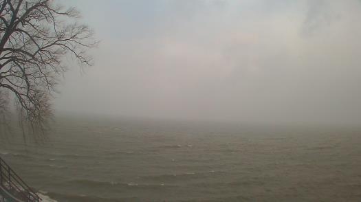 Weather camera view of Forest Lawn Beach.