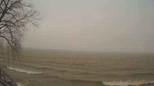 Weather camera view of Forest Lawn Beach.