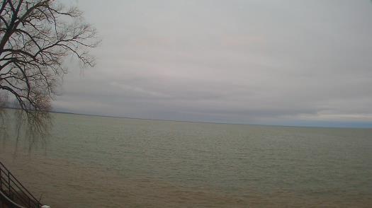 Weather camera view of Forest Lawn Beach.