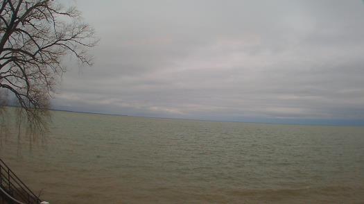 Weather camera view of Forest Lawn Beach.