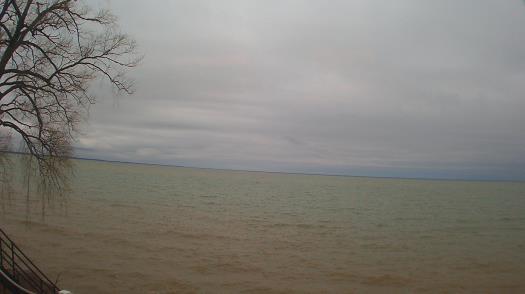 Weather camera view of Forest Lawn Beach.