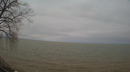 Weather camera view of Forest Lawn Beach.