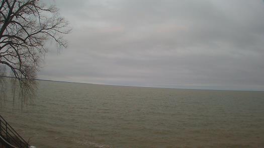 Weather camera view of Forest Lawn Beach.