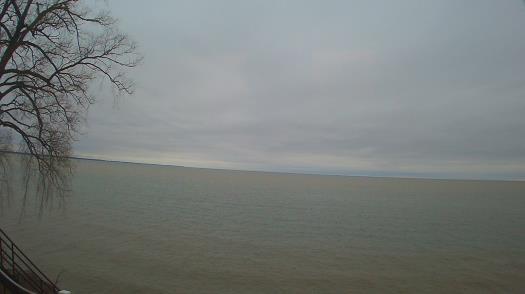 Weather camera view of Forest Lawn Beach.