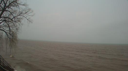 Weather camera view of Forest Lawn Beach.