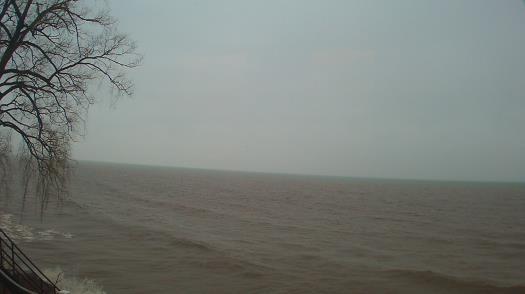 Weather camera view of Forest Lawn Beach.