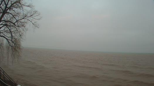 Weather camera view of Forest Lawn Beach.