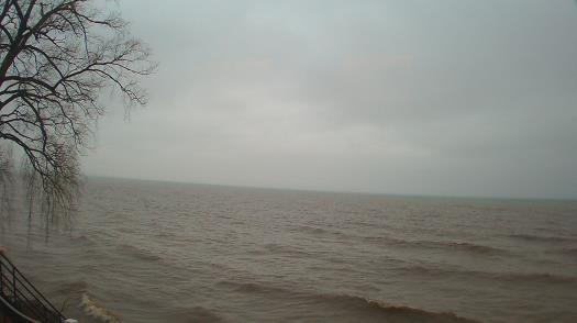 Weather camera view of Forest Lawn Beach.