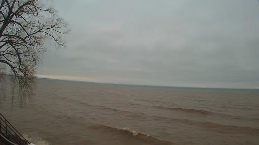 Weather camera view of Forest Lawn Beach.