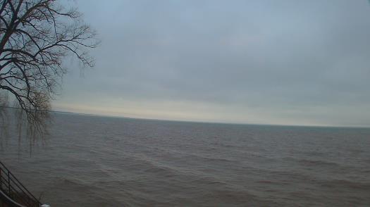 Weather camera view of Forest Lawn Beach.