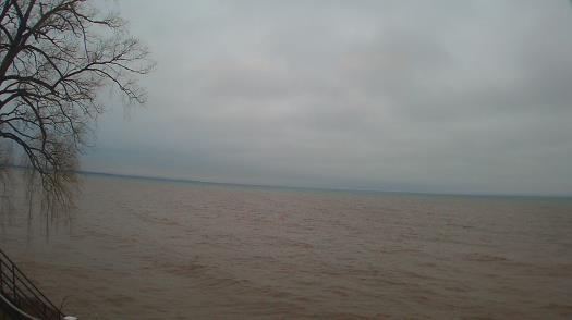 Weather camera view of Forest Lawn Beach.