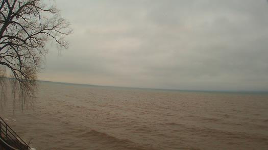 Weather camera view of Forest Lawn Beach.