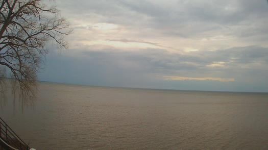 Weather camera view of Forest Lawn Beach.