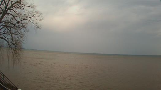 Weather camera view of Forest Lawn Beach.