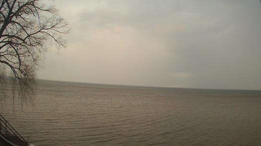 Weather camera view of Forest Lawn Beach.