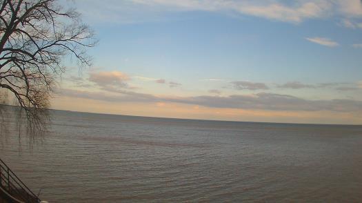 Weather camera view of Forest Lawn Beach.